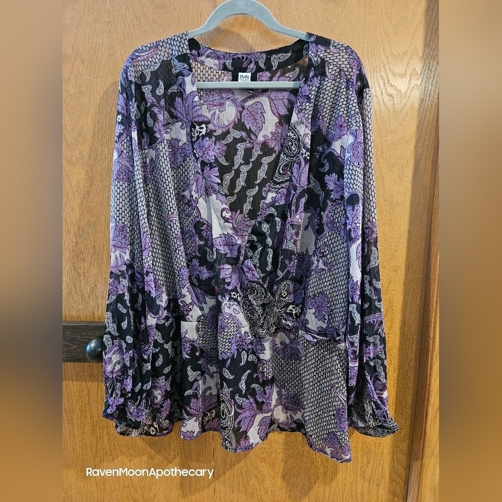 Studio 1940 30/32W Purple Shirt